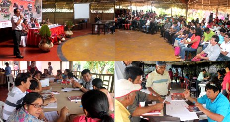 Municipalidad Provincial de Lamas, de Perú, colabora con Unidad de Gestión Educativa en Taller de Respuesta ante Emergencias.